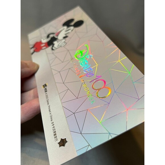 Mickey Mouse Disney100 Kakawow Refractor Ticket Jumbo Card Limited Edition #273 - Picture 4 of 5
